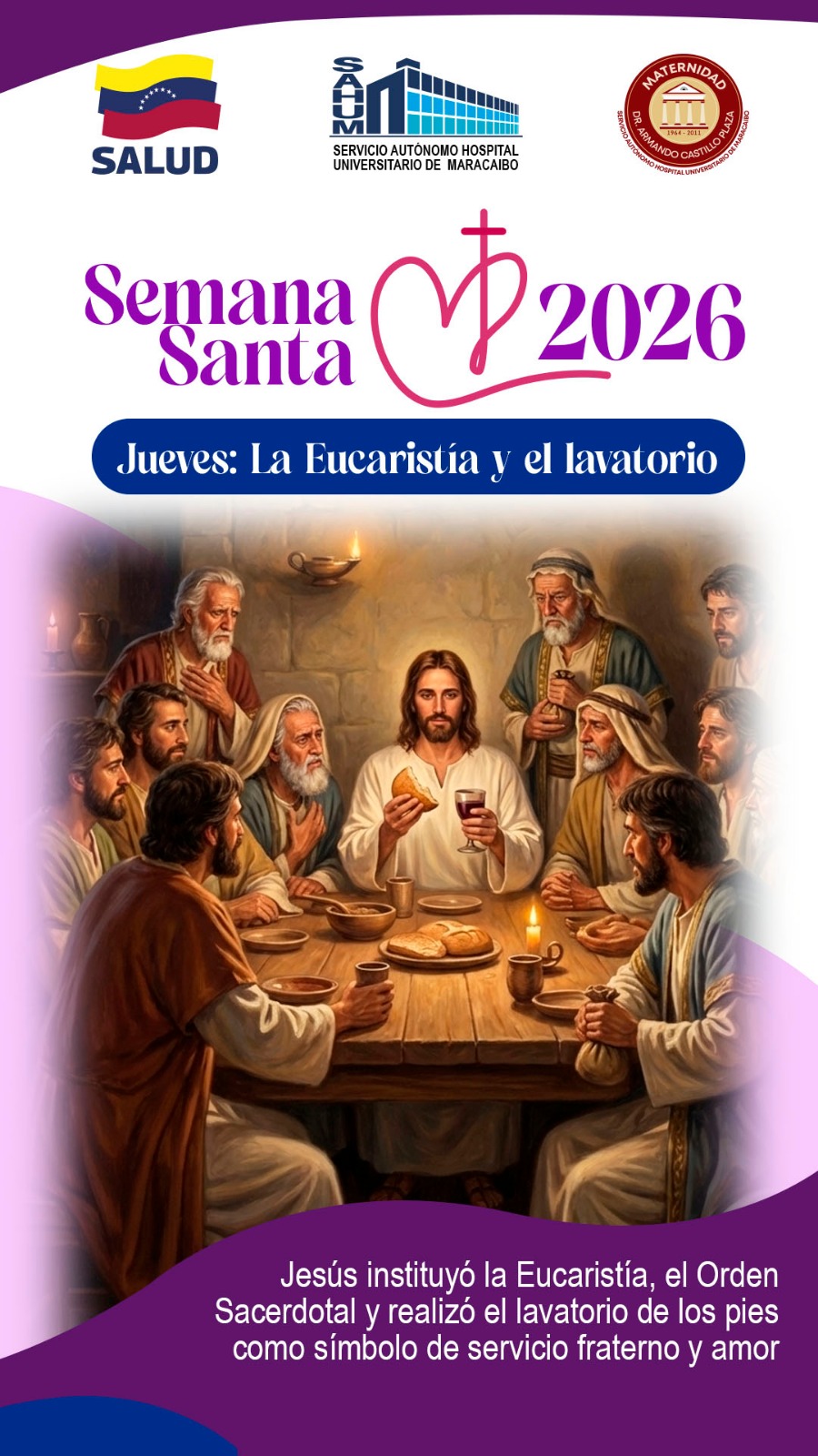 La Eucaristia y el Lavatorio