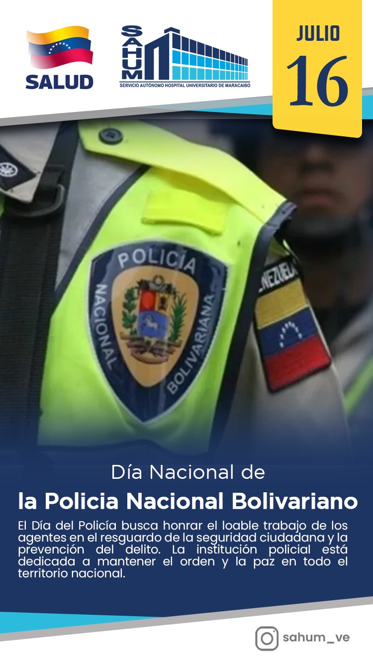 Día Nacional de la Policia Nacional Bolivariano