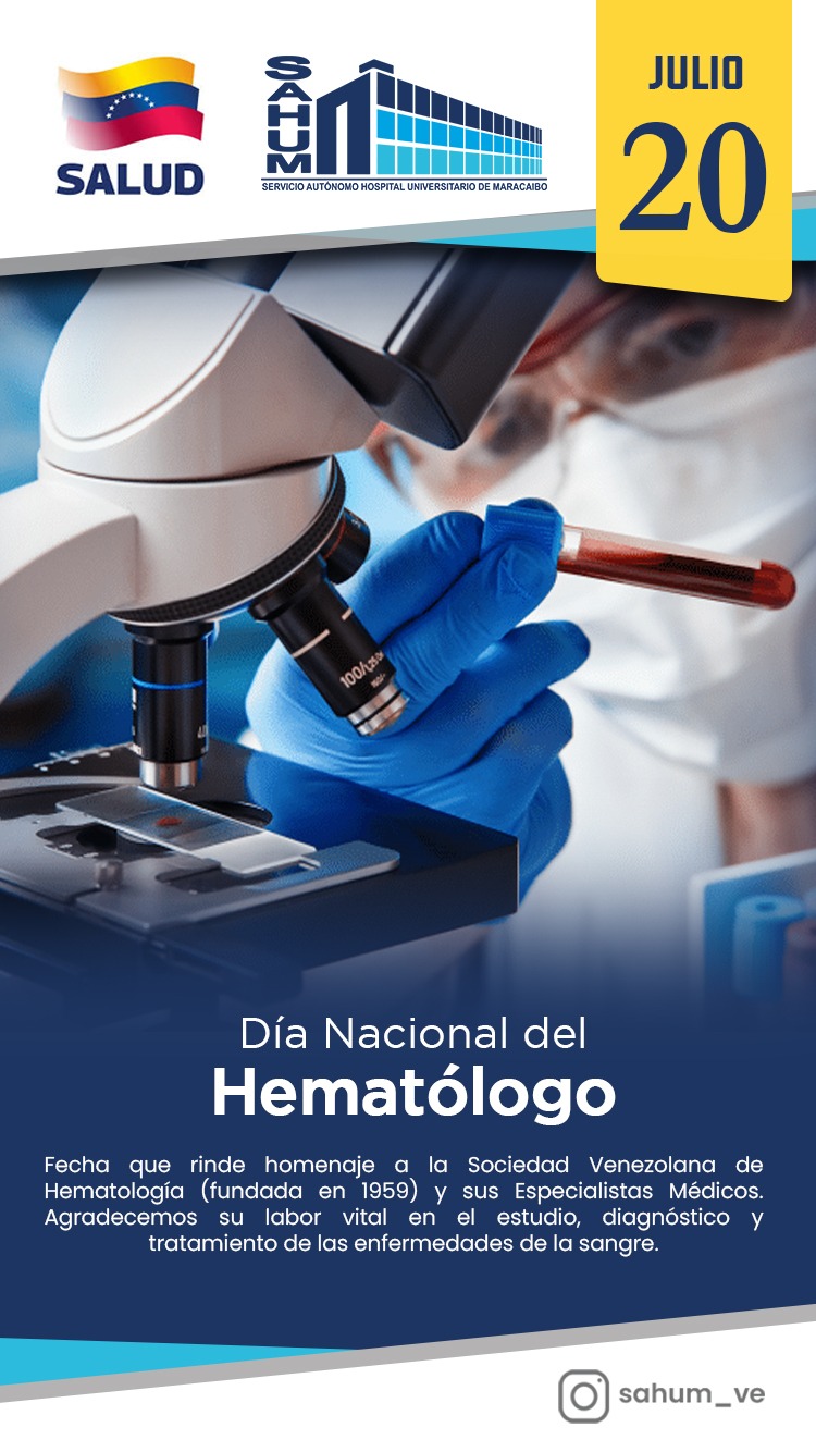Día Nacional del Hematólogo