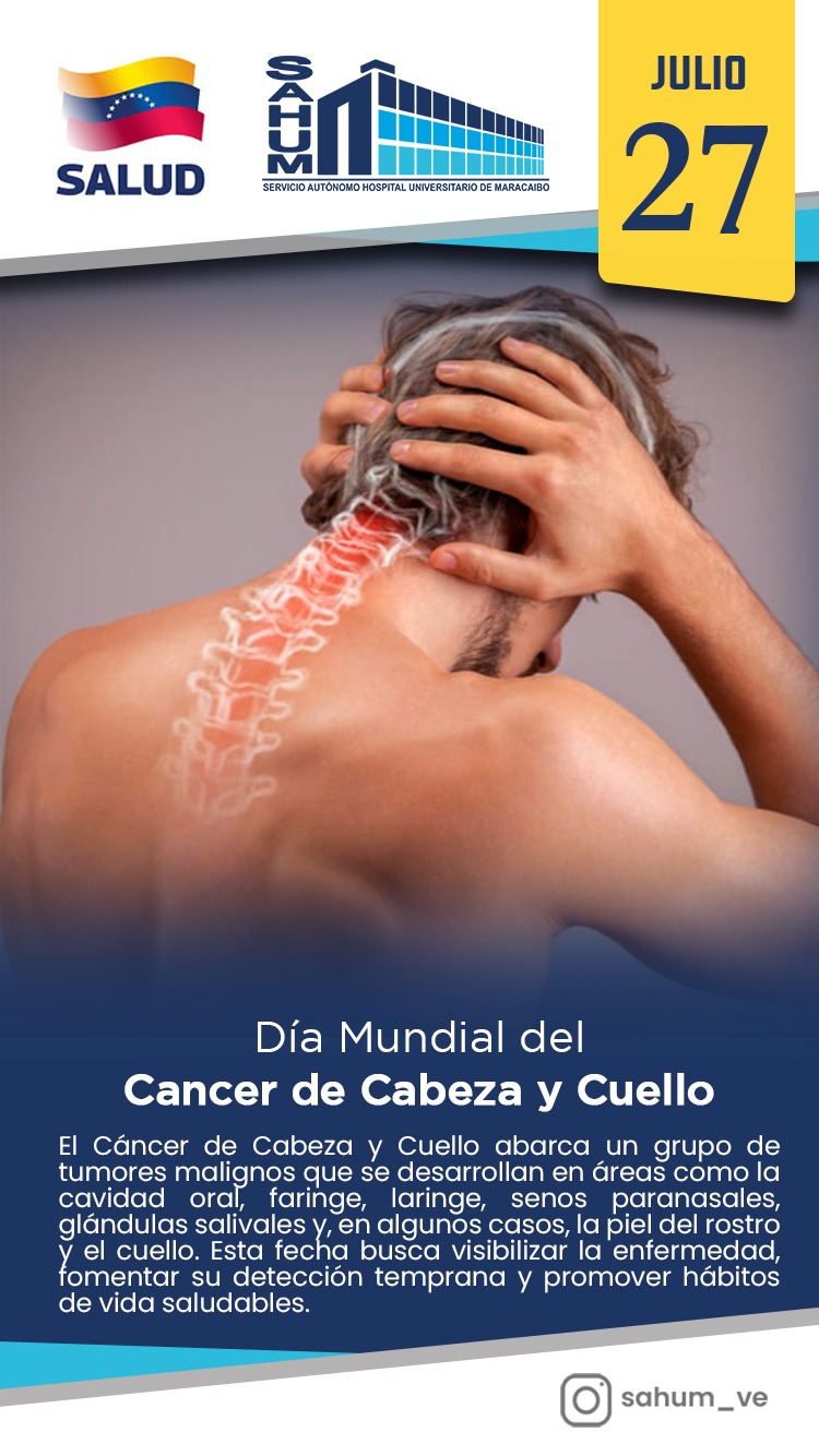 Día Mundial del Cancer de Cabeza y Cuello